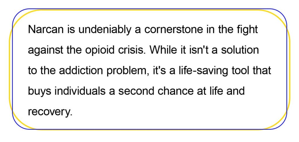 Narcan is undeniably a cornerstone in the fight against the opioid crisis. While it isn't a solution to the addiction problem, it's a life-saving tool that buys individuals a second chance at life and recovery. 
